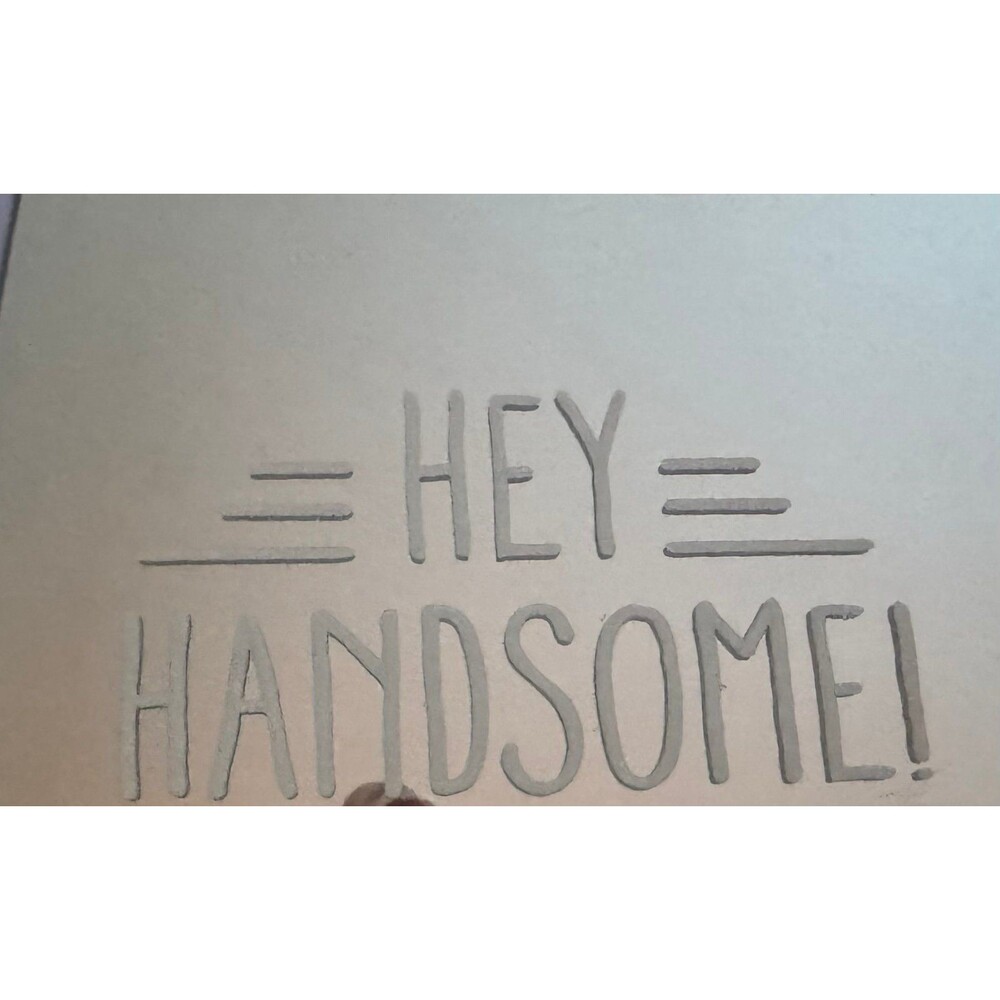 “Hey Handsome” Boy Mirror Decor - Picture 4 of 8